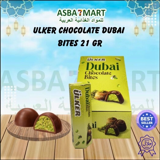 ULKER CHOCOLATE DUBAI BITES 21 GR