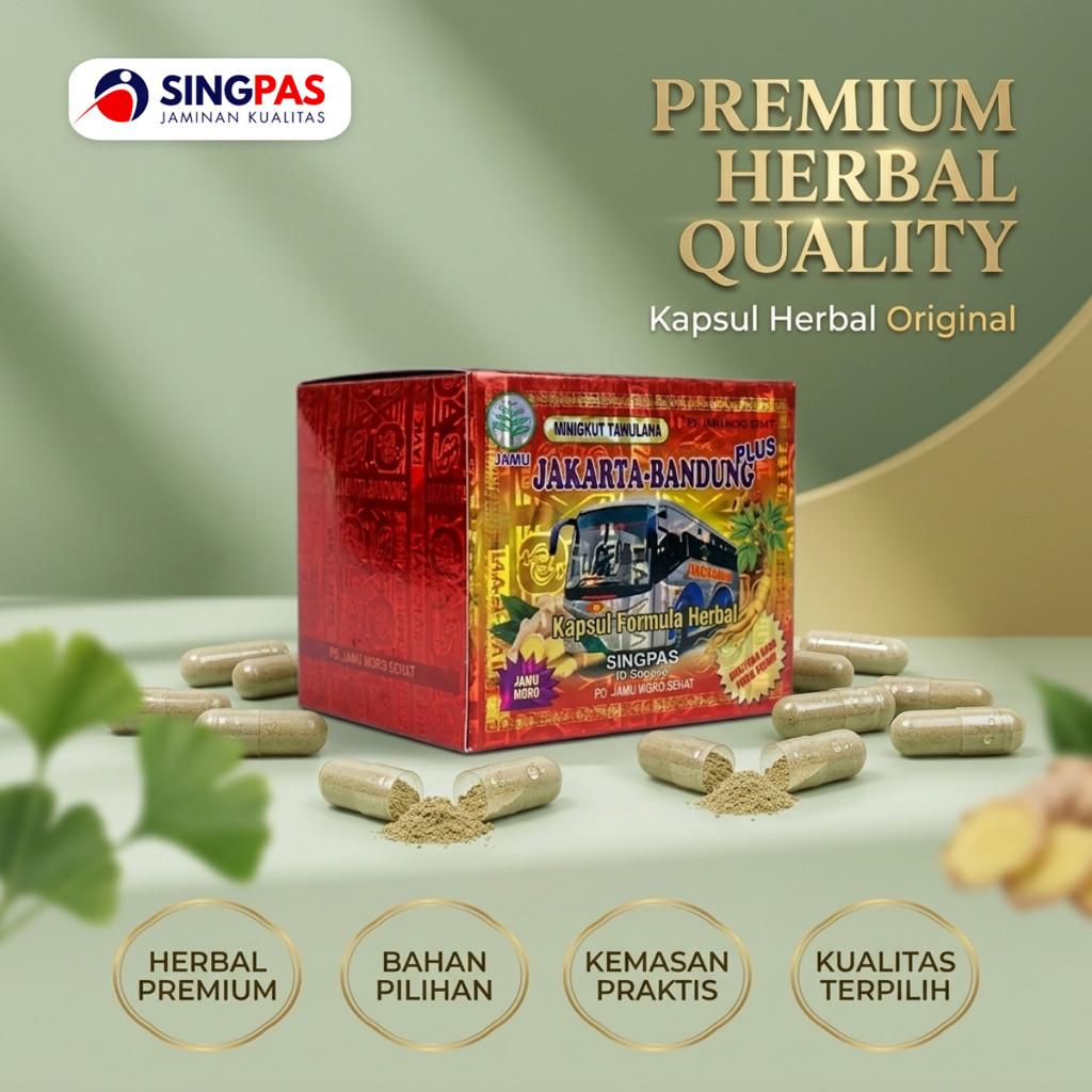 JAKBAN Formula Premium Herbal 10 Sachet (20 Kapsul)
