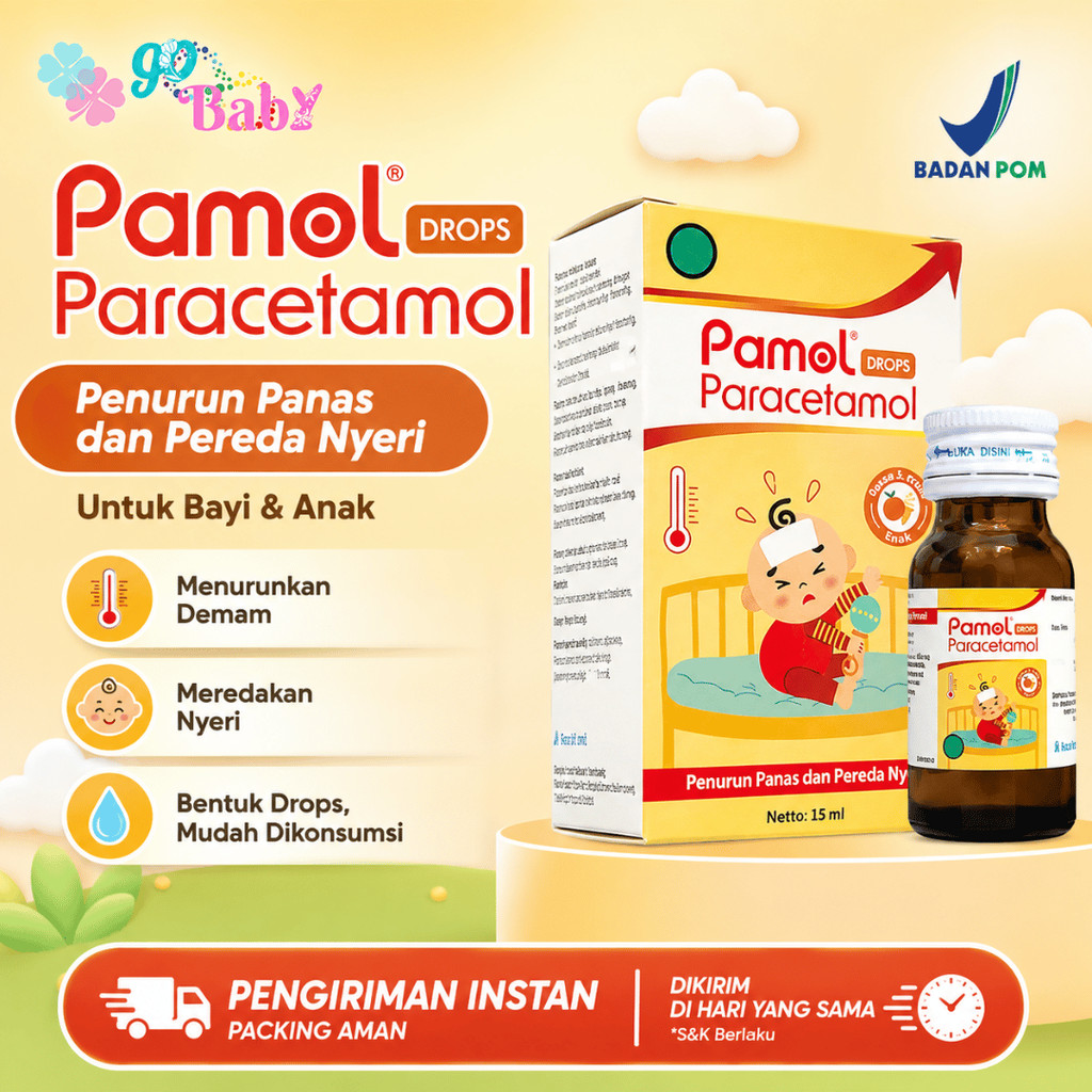 Pamol Paracetamol Drop 15 ml