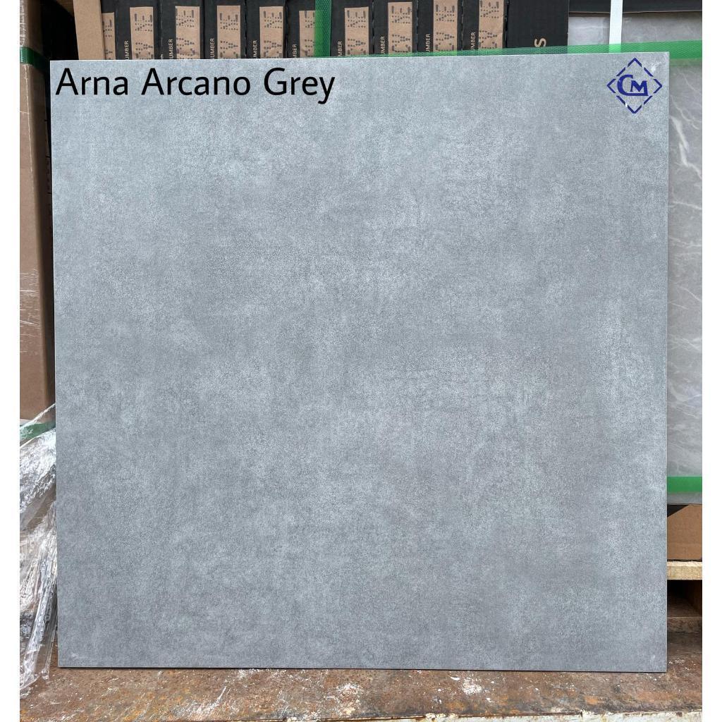 Granit ARNA Arcano Grey 60x60 Matt | Granit Lantai 60x60 Abu Doff