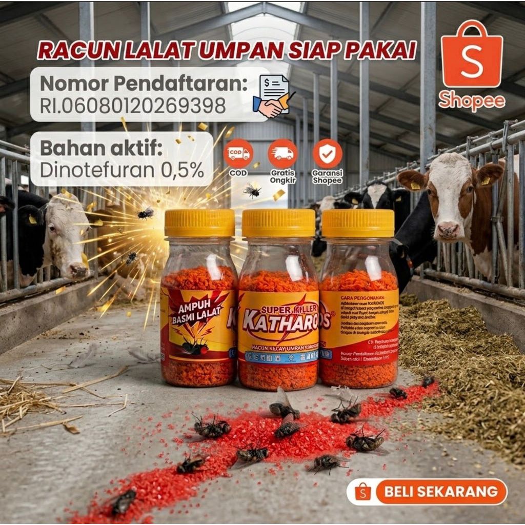 SUPER KILLER PEMBASMI LALAT AMPUH RACUN LALAT