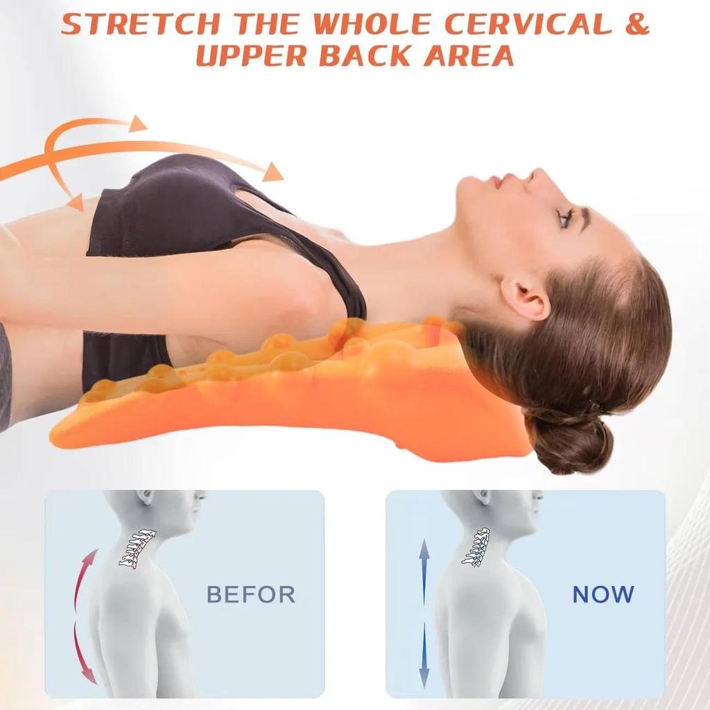 Cervical pillow, lumbar cushion, cervical special pillow, lumbar massage pillow, back massager, shia