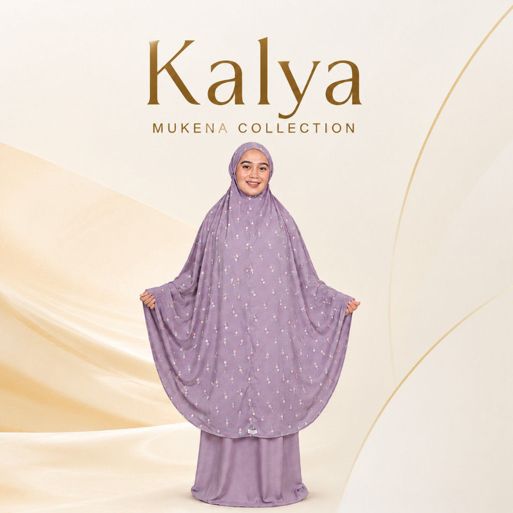 Laica - Mukena Rayon Kombinasi Kalya 2in1 All Size