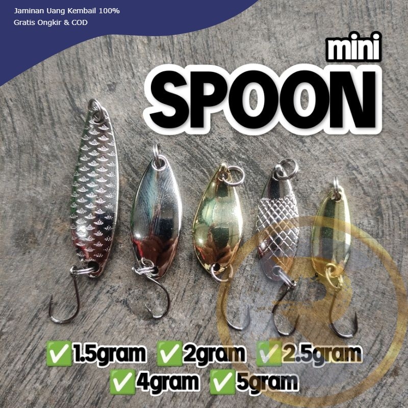 RC MINI SPOON umpan casting hampala