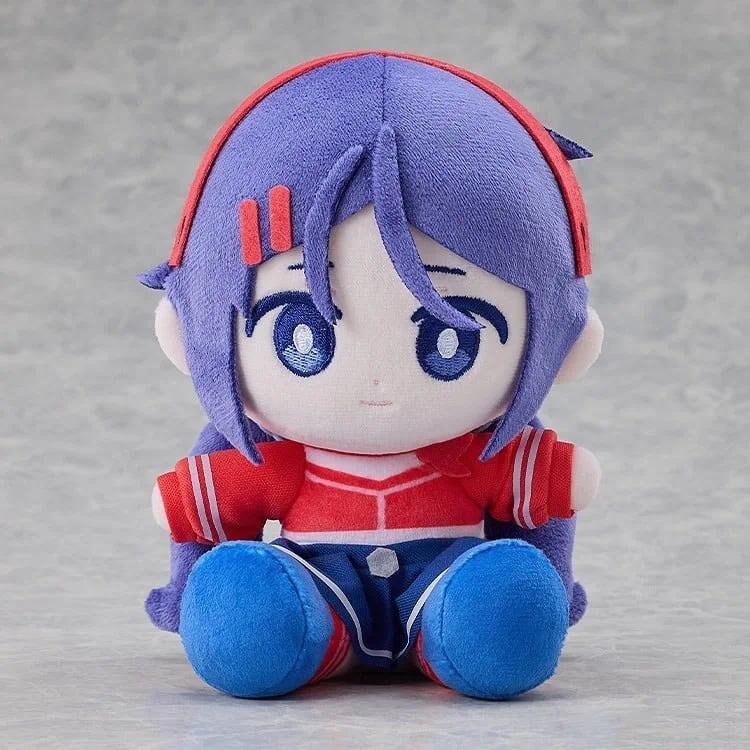 25cm Mita Plush Toy Game Anime MiSide Peripheral Stuffed Girl Doll Sitting Fans Friends Collectible 