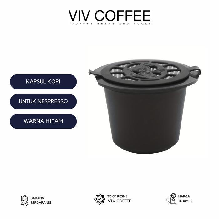 Kapsul Kopi Nespresso Reusable Coffee Capsule for Nespresso 1 Pcs