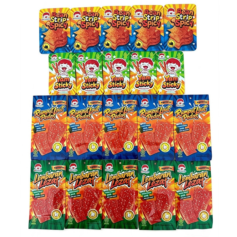 HALAL kulit kembang tahu vegetarian roll Snack Pedas