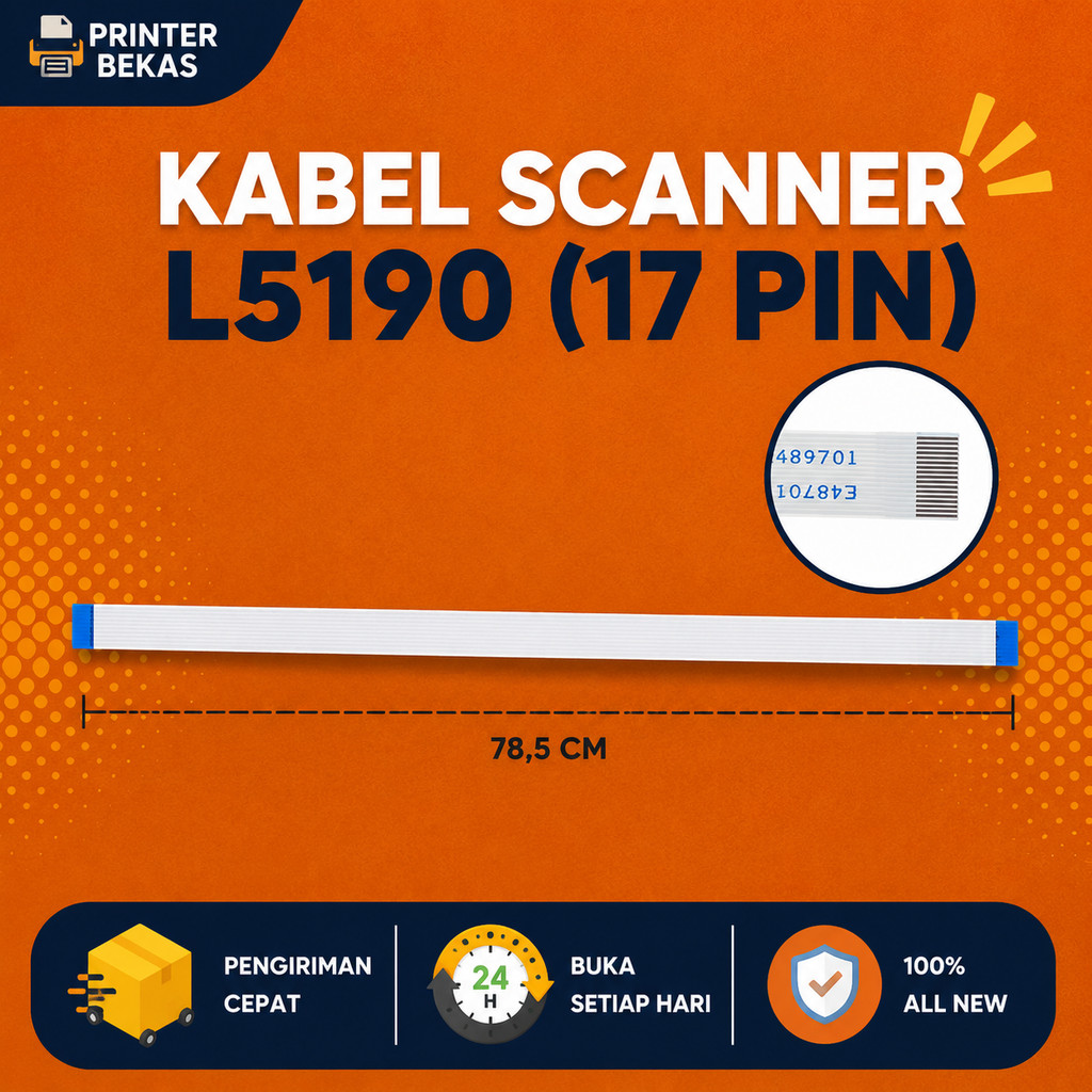 Kabel Scanner Printer L5190, Cable Flexible Scanner L5190 New
