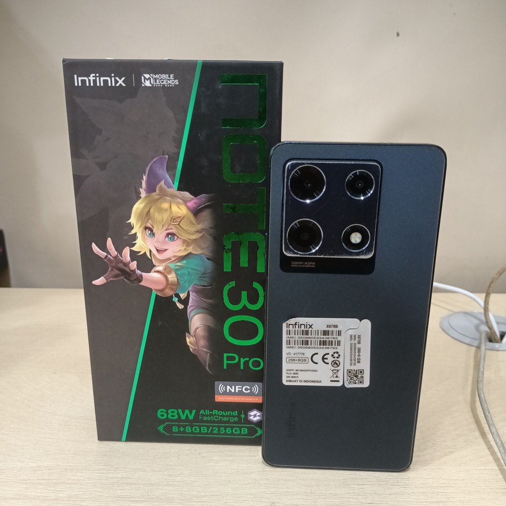 Handphone Infinix Note 30 Pro Ram 8/256GB ( Cek Deskripsi Minus 0025 ) 438785