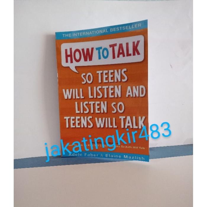 buku fisik Buku How To Talk So Teens Will Listen by Adele Faber