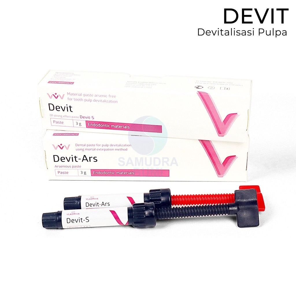 PromoDEVIT Arsen & Non Arsen Devitalisasi Pulpa VLADMIVA Devit-Ars / Devit-S