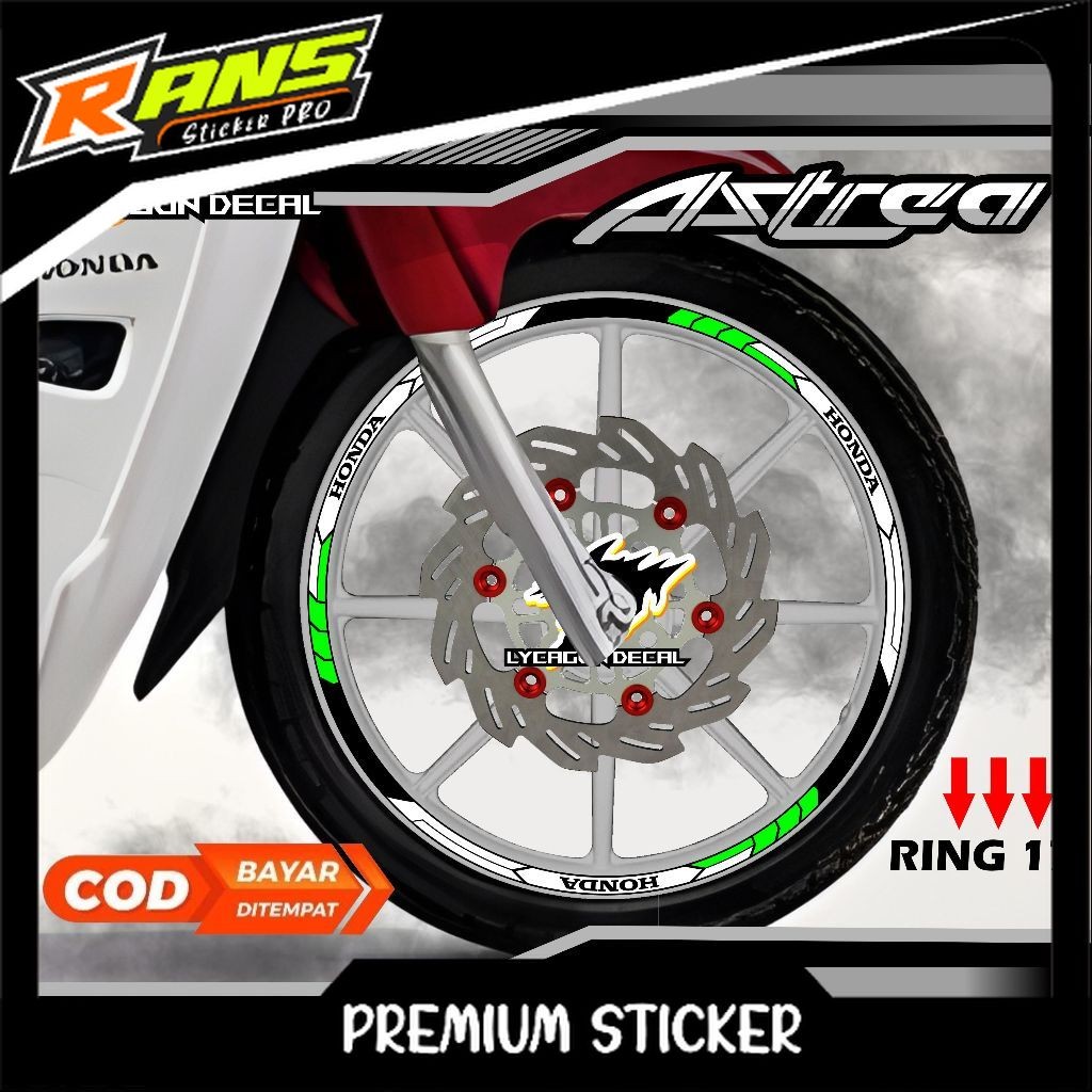 Stiker velg astrea grand, astrea bulus, astrea prima, astrea legenda ring 17 minimalis keren murah 0