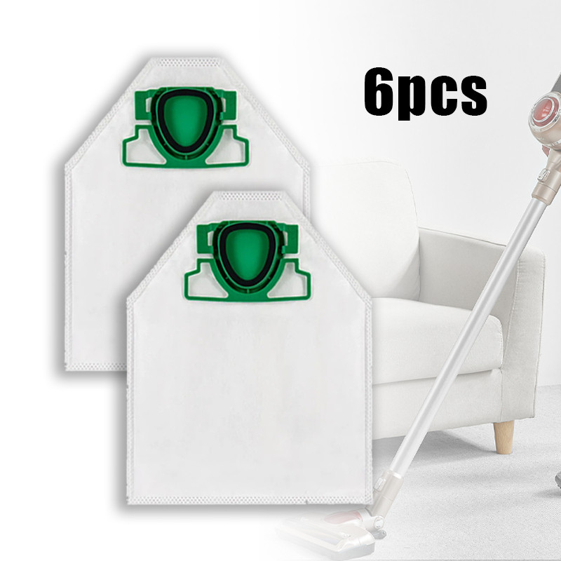 REGULATOR SHOP 6pcs Dust Bag Vacuum Cleaner Vorwerk Vk200 Fp200 / Kantong Debu Kobold Vorwerk