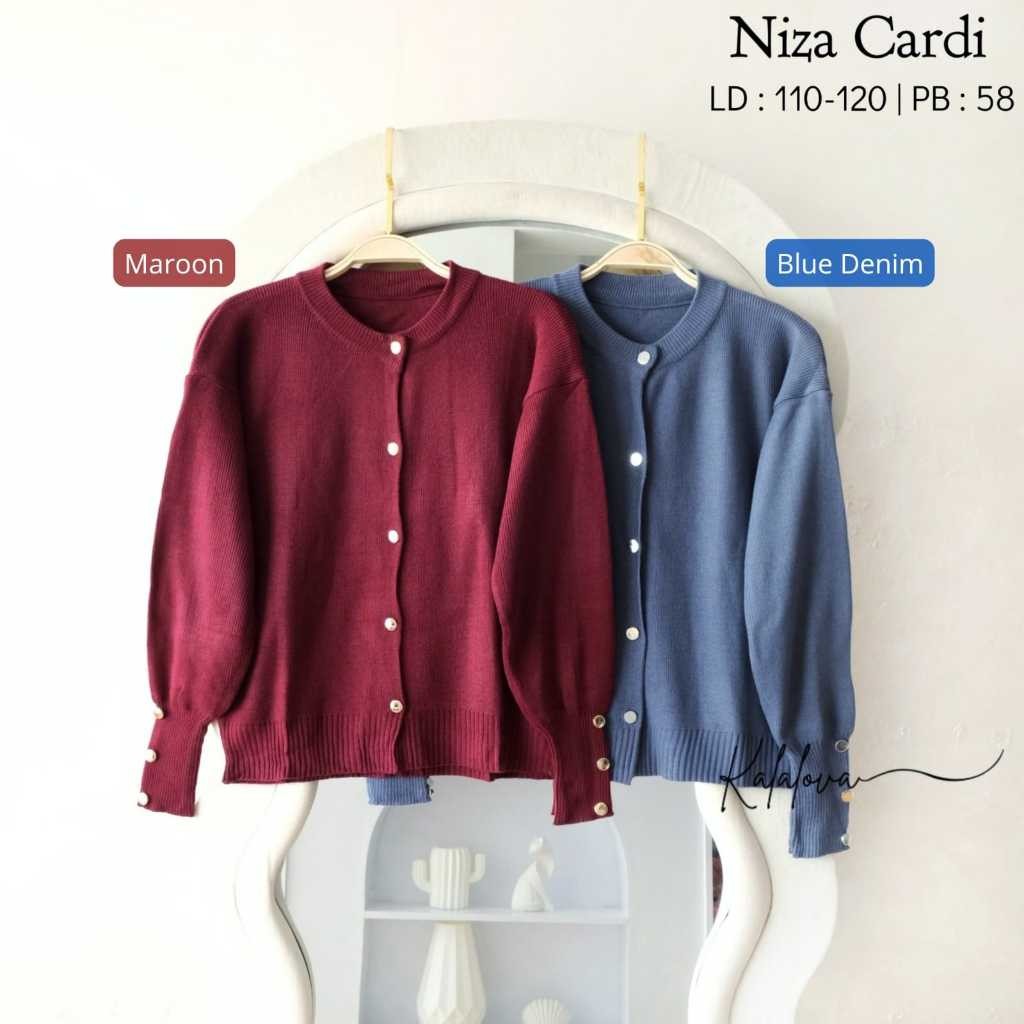 ADA0BE Pakaian CasuaL Wanita HQ NIZA CARDI From AMELiA