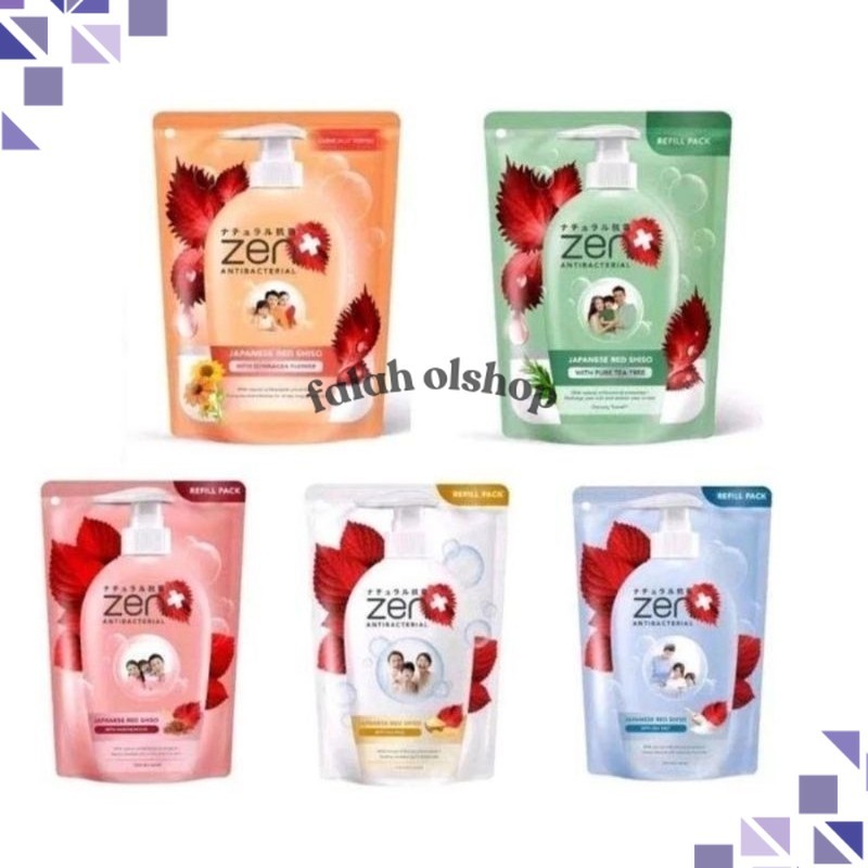 ZEN Sabun Cair Body Wash 400 ml /Sabun Cair Zen Refil 400 ml
