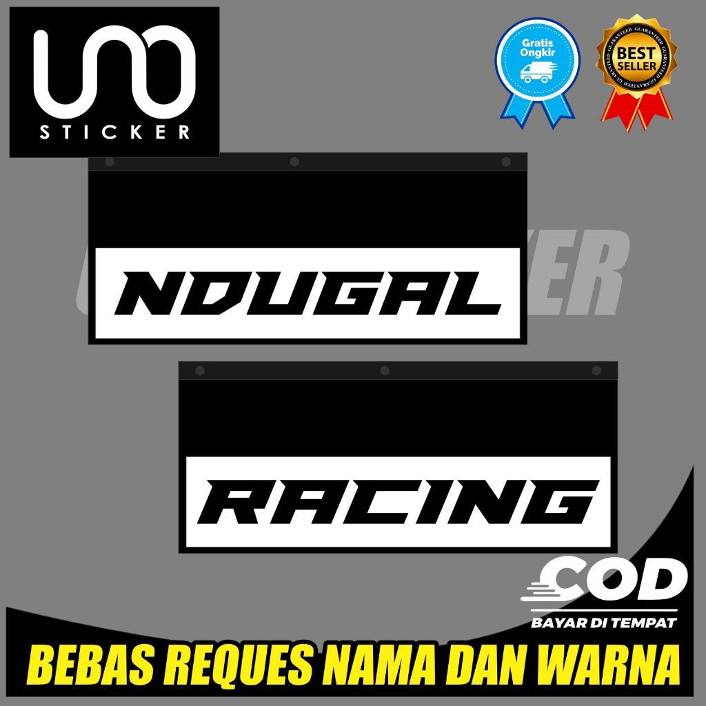 Sticker Karpet Lumpur Eblek Truck Pickup