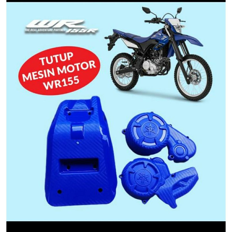 RIZQIJAYA  COVER MESIN WR155/TUTUP MESIN WR 155/COVER ENGINE WR155