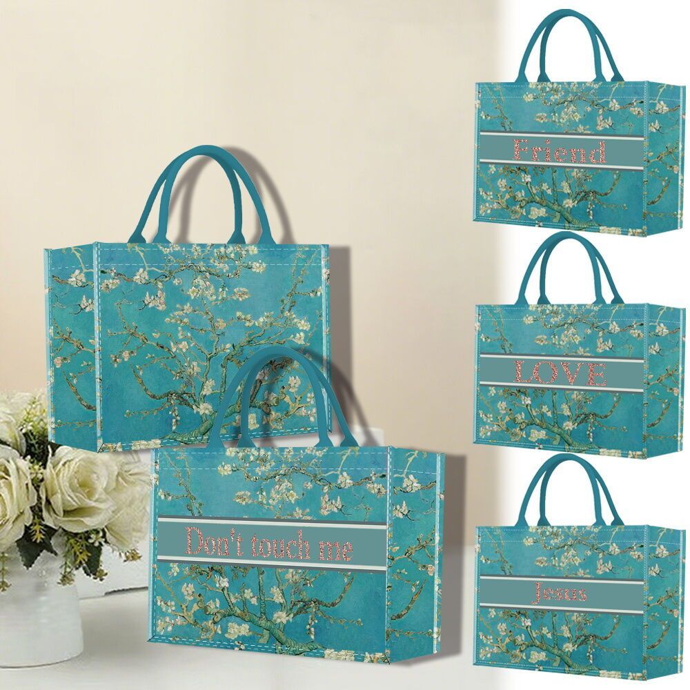 Kantor Perjalanan Bahu Tangan Tas Tote Women Cute Travel Office Moms Outdoor Canvas Sling Handbags G