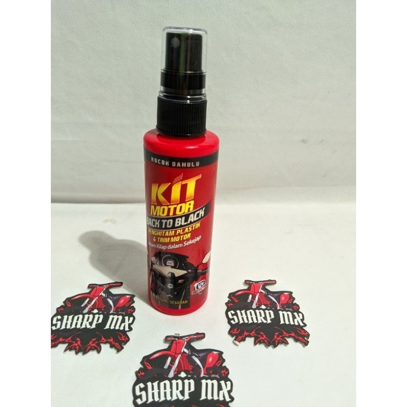 Kit Motor Back to Black Trim Restorer
