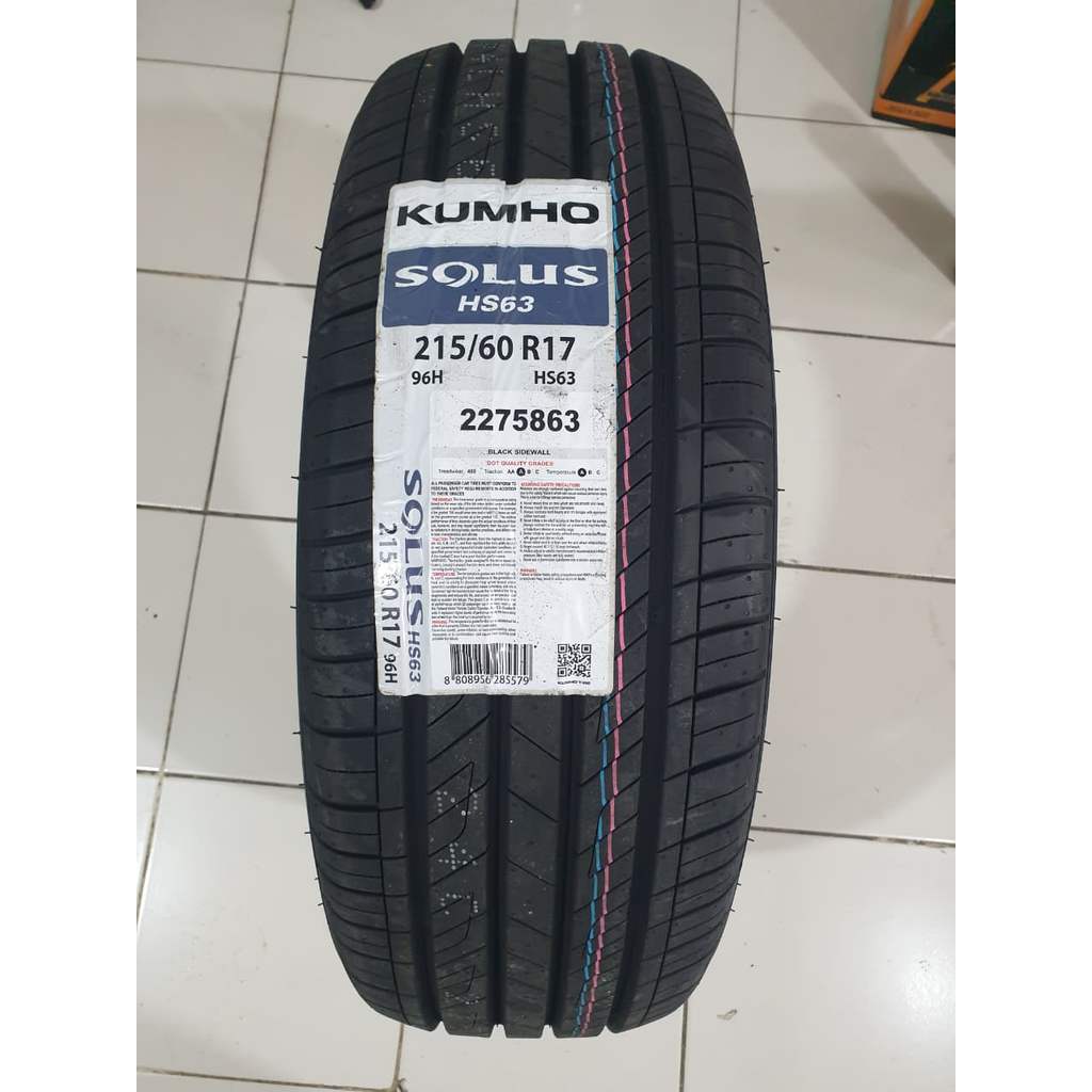 Ban Ring 17 Mobil KUMHO SOLUS 215/60 R17 HS63 BAN MOBIL XTRAIL RUSH
