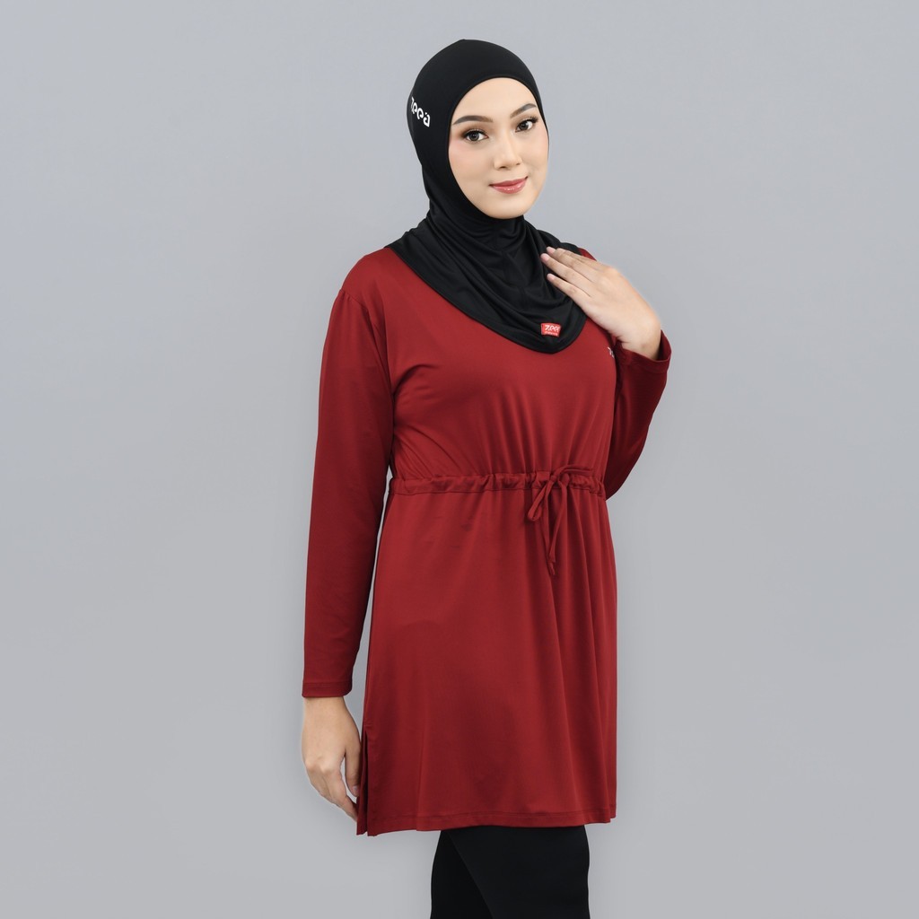 GERALSIR Zeea Tunik Sporty Aaminah Baju Olahraga Muslimah Kekinian