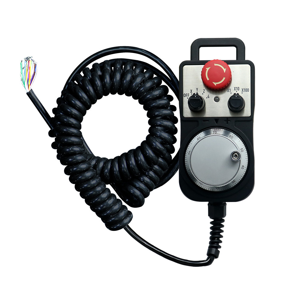 Pulse Generator 4/6Axis MPG Pendant Handwheel 5V for FAGOR GSK Siemens MITSUBISHI FANUC System 5V Ma