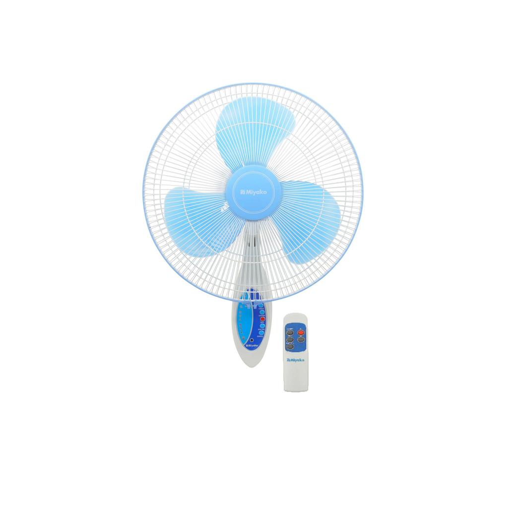 Miyako Kipas Angin Wall Fan 16 inch + Remote Control KAW-1689 RC - Kipas Tembok Dinding Ukuran Besar