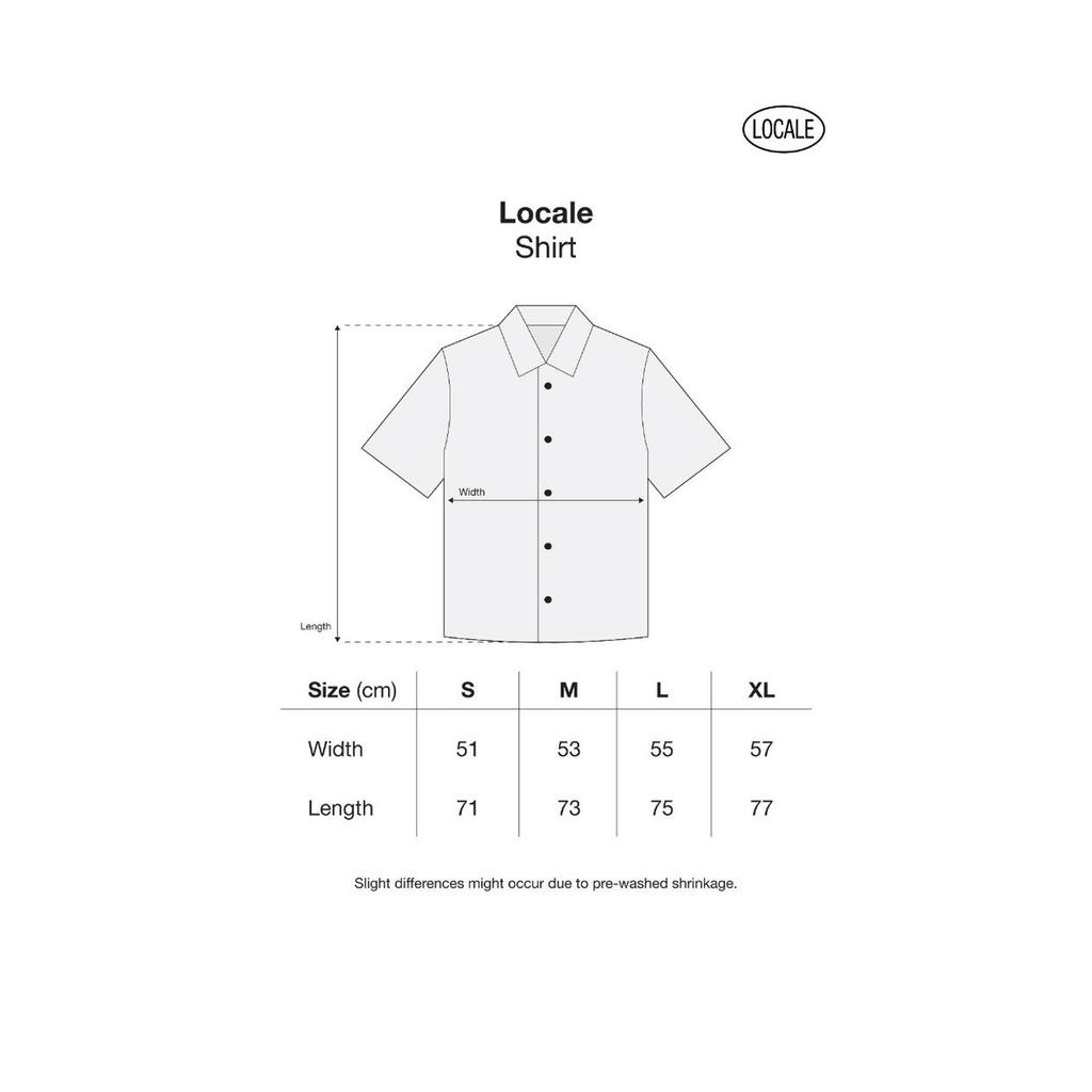 Sri Asih X Locale kemeja Pria dan wanita trendy - NAVY, S