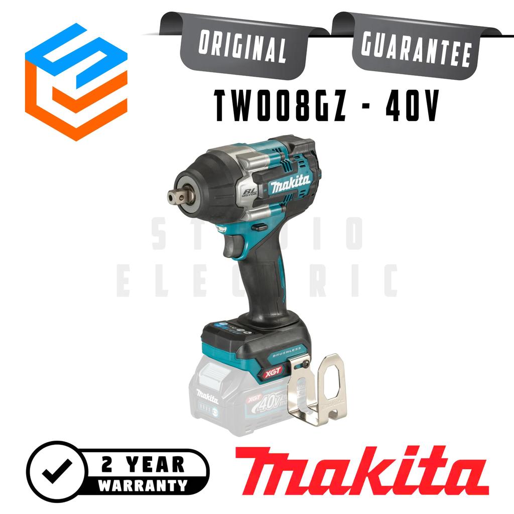 Makita Cordless Baterai Impact Wrench Mesin Pembuka Baut 1/2 Inch 40V + Unit Only - TW008GZ