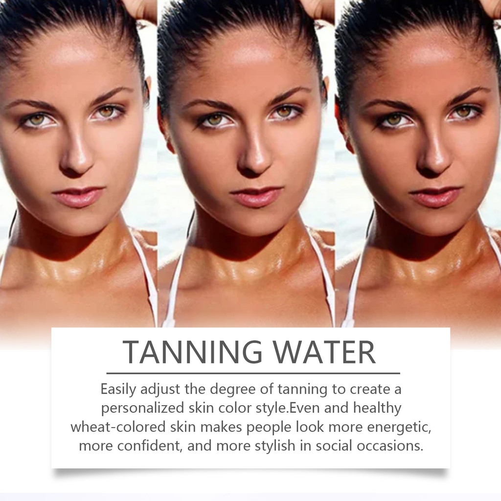 West&Month Tanning Serum Outdoor Beach Tanning Wheat Color Bronze Skin Tanning Serum