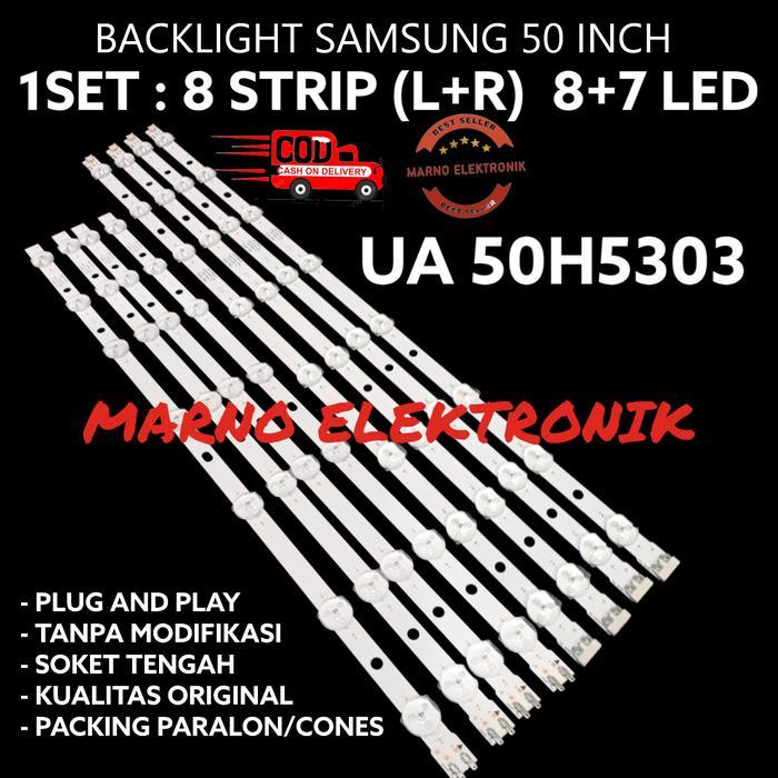 BACKLIGHT SAMSUNG 50 INCH UA 50H5303 UA50H5303 UA-50H5303 BL TERBAIK...