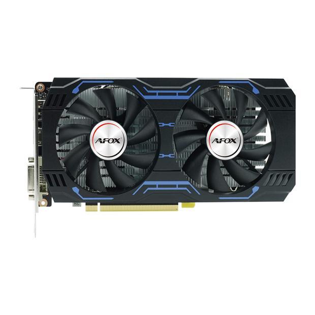 VGA Card Nvidia Geforce | AFOX GTX 1660Ti GTX1660 Ti 6GB GDDR6 DDR6 | Dual Fan | Black Hitam | Garan