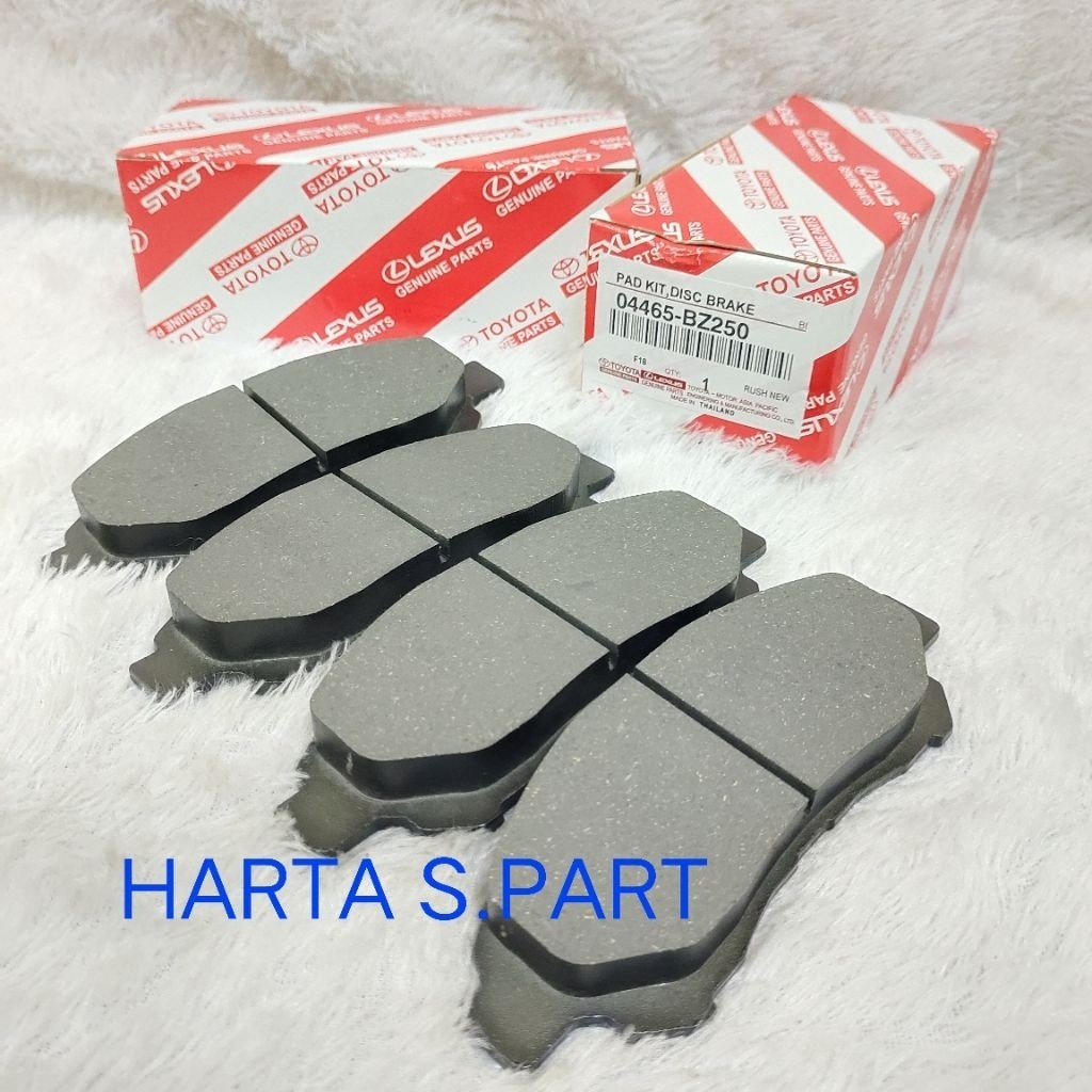 BRAKE PAD - KAMPAS REM DEPAN NEW RUSH / NEW TERIOS 04465-BZ250