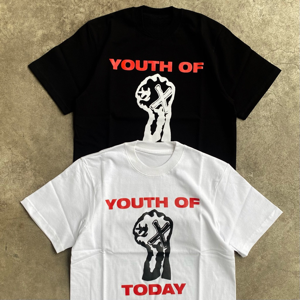 Youth of Today Kaos Band Hardcore Punk Black | T-Shirt Youth Crew Premium | Bisa COD