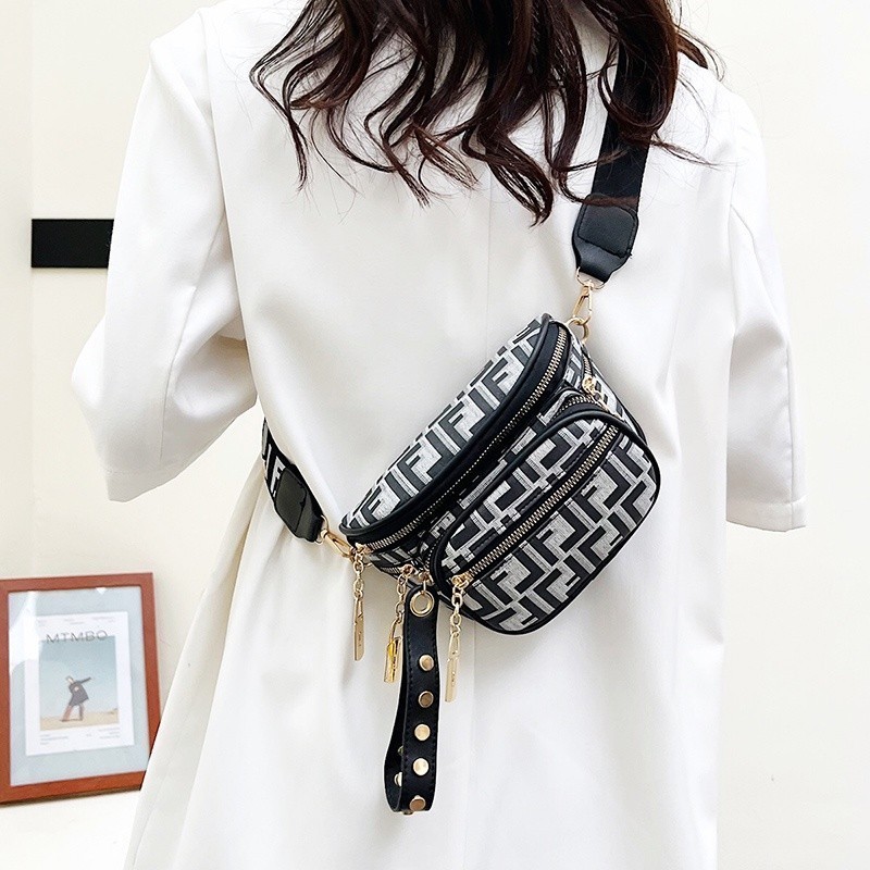 Tasready Tas Pinggang Wanita Korea – Waistbag Trendy Muat HP & Dompet