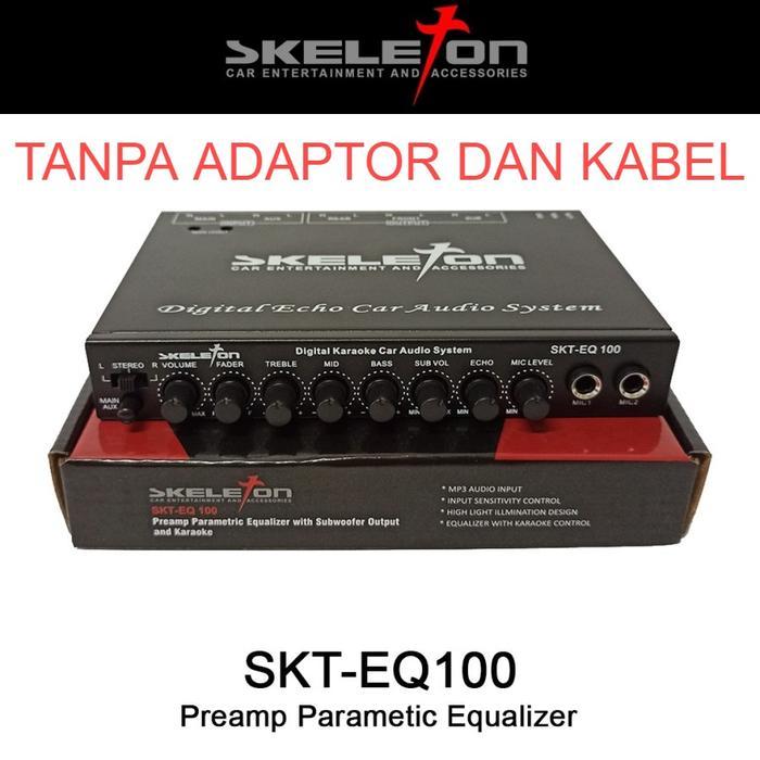 Parametric Equalizer Mobil - Skeleton Parametric Car Equalizer - SKT-EQ100