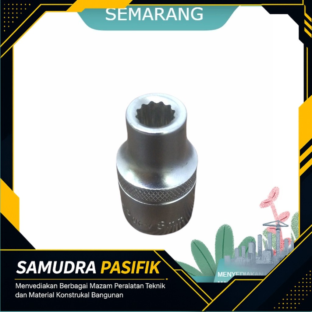 (BRSP) MATA KUNCI SOK SHOCK LAKONI PRO 8MM 1/2''INCH  6PT/12PT