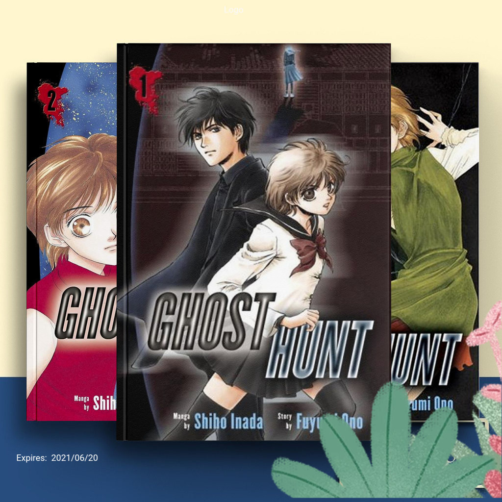 Ghost Hunt, Vol 1-11 ( Light Novel ) by Shiho Inada