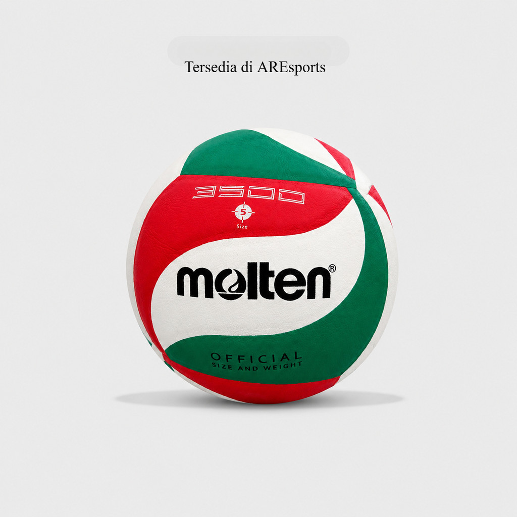 MOLTEN Bola Voli Volly ORIGINAL MOLTEN 3500 V5M bola voli MOLTEN ORIGINAL size 5