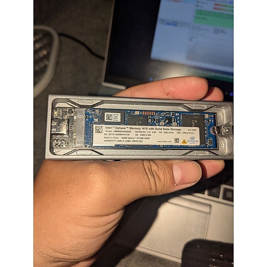Intel Optane H10 SSD NVMe