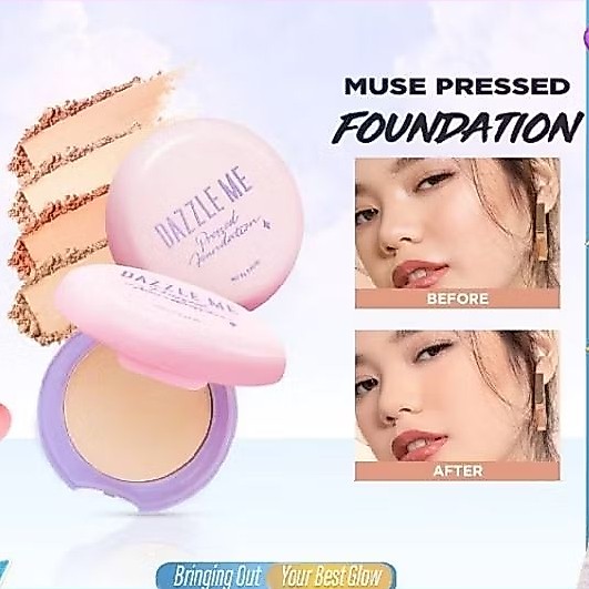 Dazzle me muse Pressed foundation
