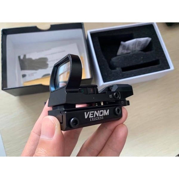 TELESKOP laser RED DOT VENOM BUAT HUNTING DAN PASER IKAN MURAH