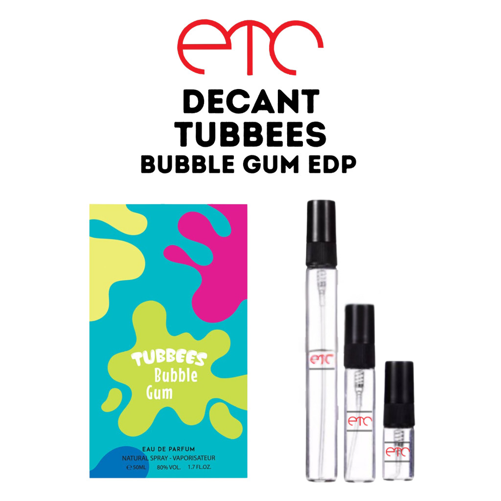 DECANT Parfum Tubbees Bubble Gum EDP for Women