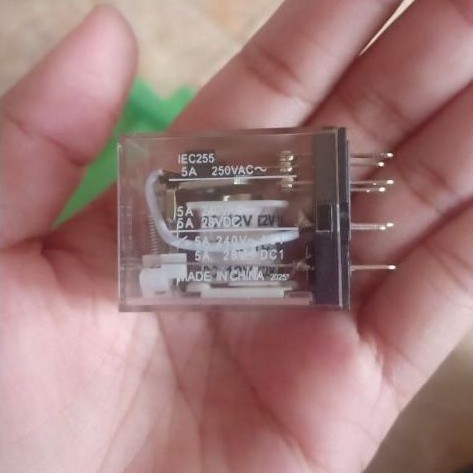 RELAY IEC255 5A 250VAC 8PIN DC 12V RELAY 12VOLT