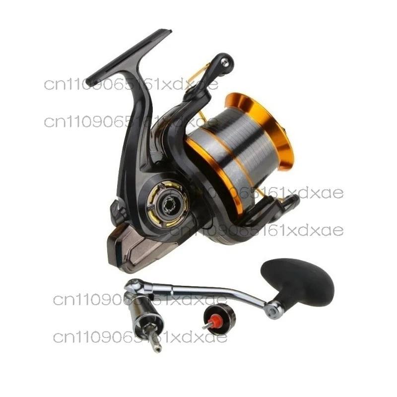 Carp Fishing Reel Spinning Reel Fishing Wheel 12+1BB Left/Right LJ9000 Sea Metal 4.11:1 Carp Fishing