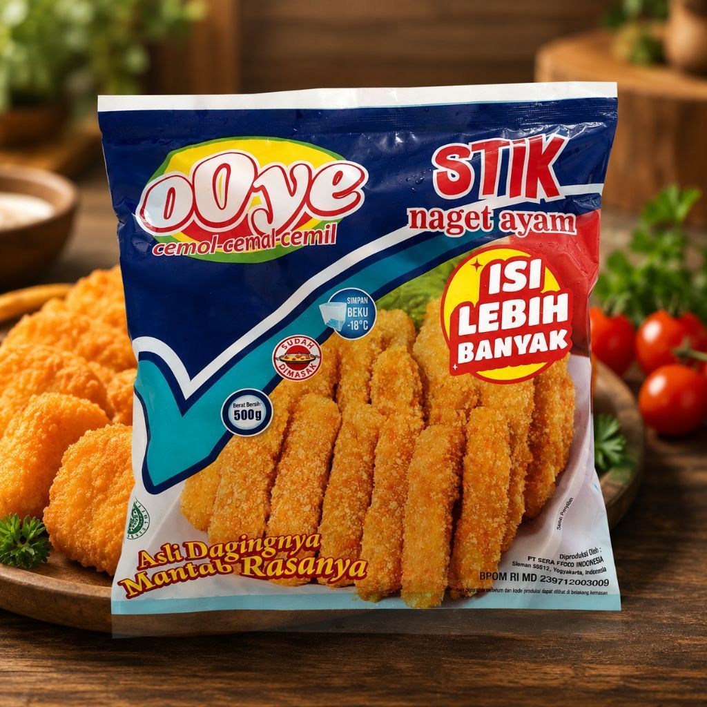 Ooye Naget Ayam Stik 500g