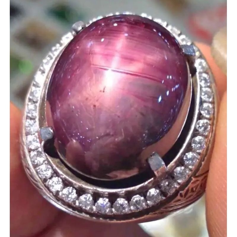 Cincin Ruby Star (Sertifikat)