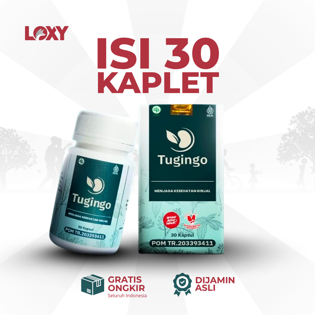 Tugingo Herbal Original Isi 30 Kapsul