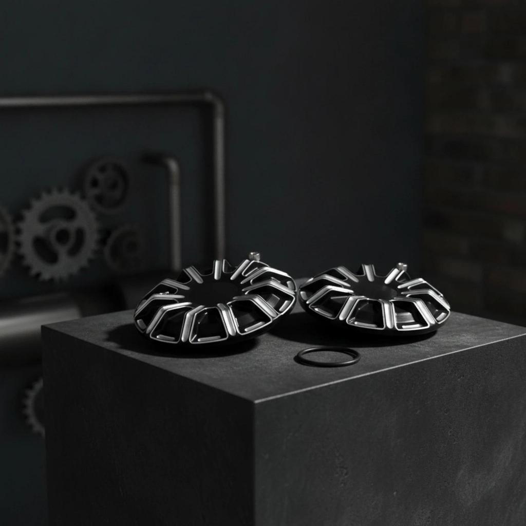Motorcycle Engine Side Cover Protectors Machined Turbine Engine Side Covers Anti-Fall Long-Lasting