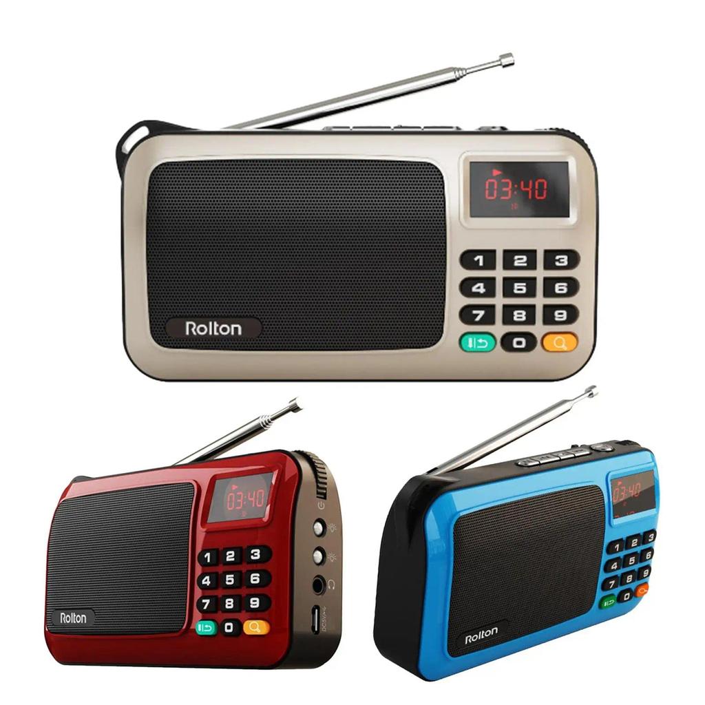 FM Radio Sound Walkman Digital Display Radio Portable Portable Radio FM